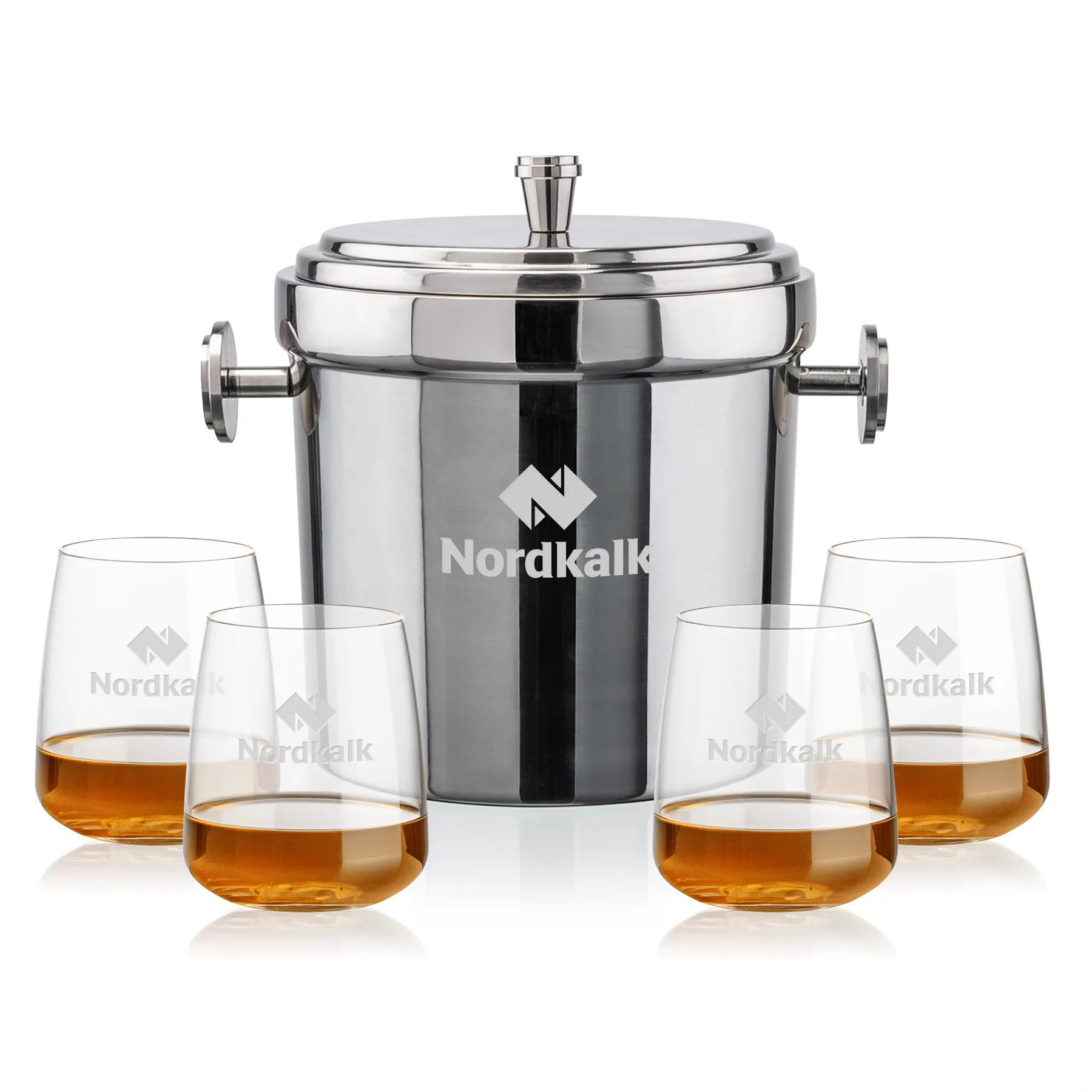 Milano Bucket Set, Laser Engraving, Set of 5