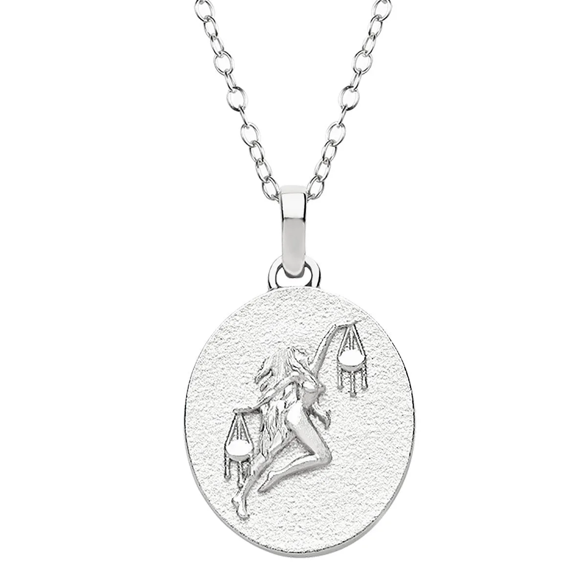 Jilco Inc Libra Necklace - Sterling Silver