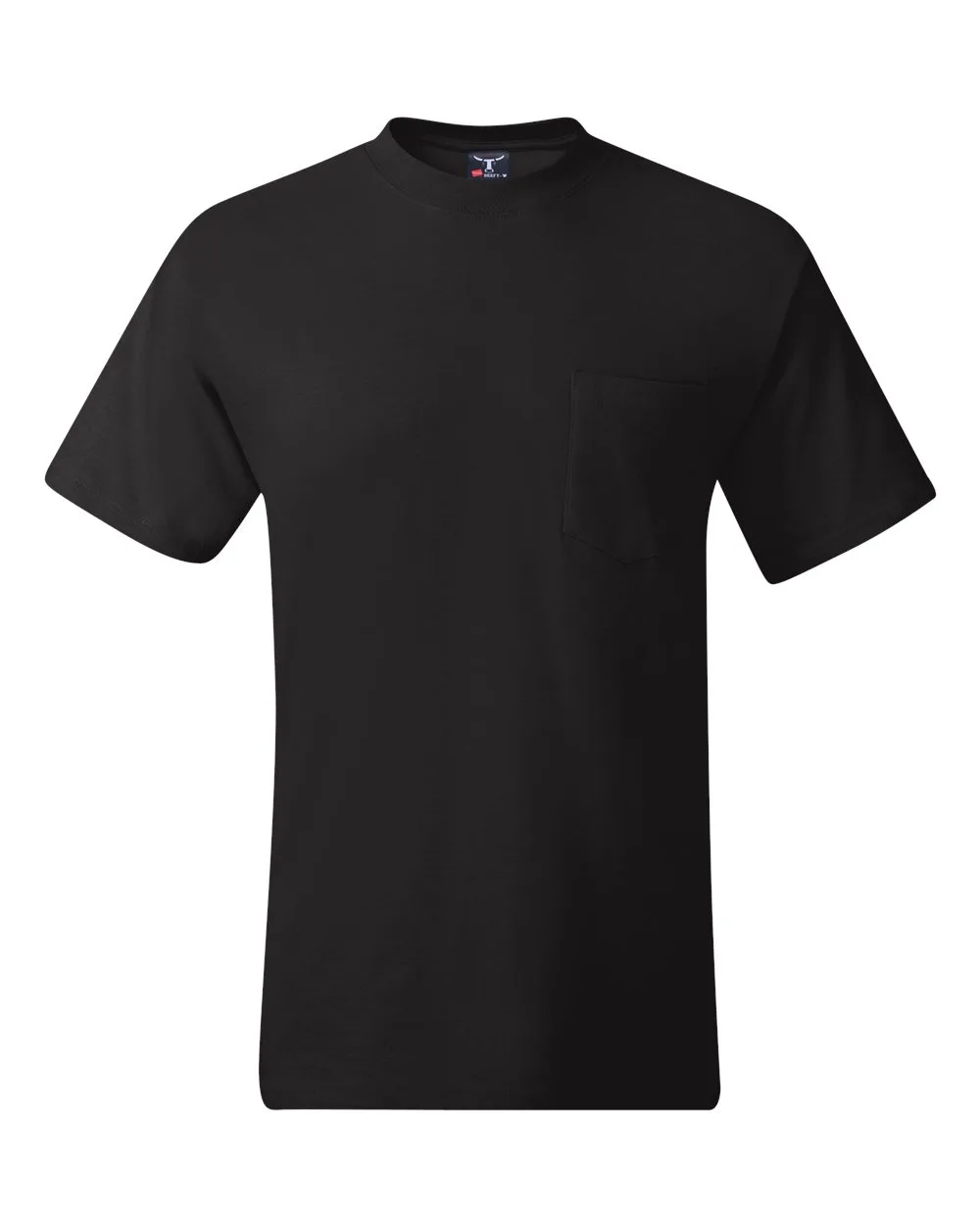 Hanes® Men's Beefy-T® Pocket T-Shirt view 4