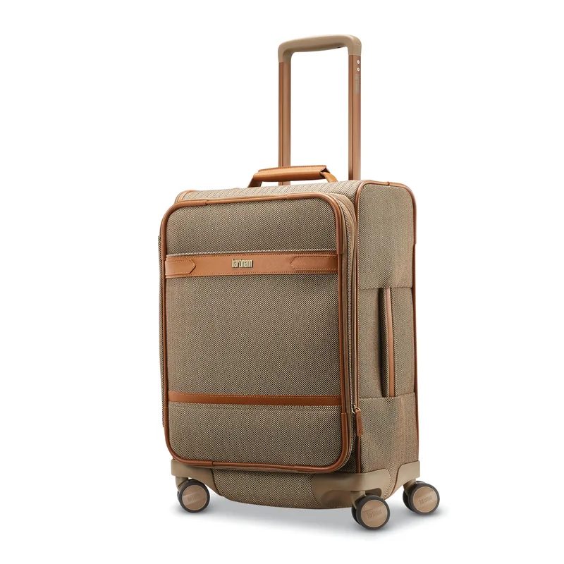 Hartmann Herringbone Deluxe Domestic Carry On Expandable Spinner Luggage