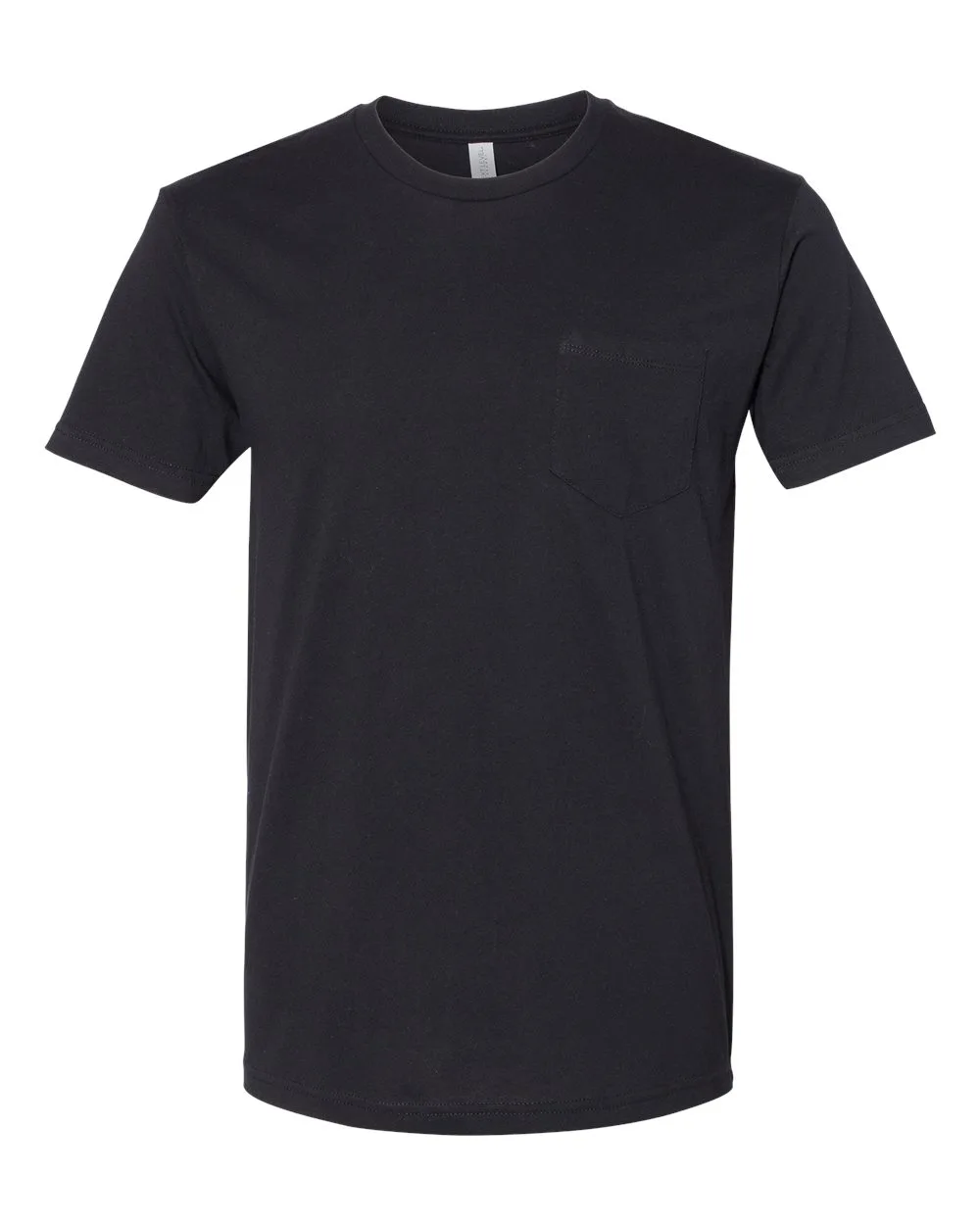 Next Level Cotton Pocket Crew Shirt view 2