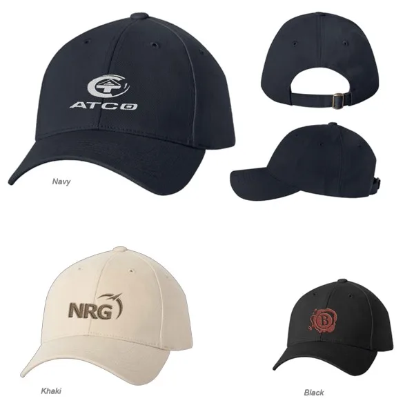 Sportsman 9910 Structured Brushed Cotton Twill Cap