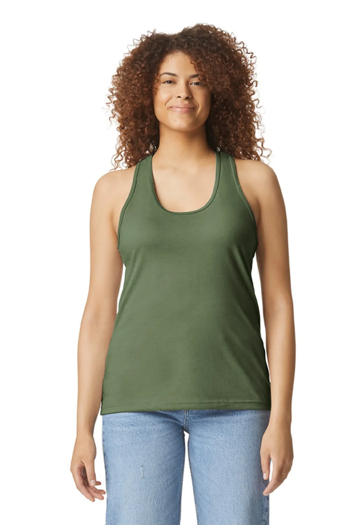 Gildan® Softstyle® Women's CVC Racerback Tank