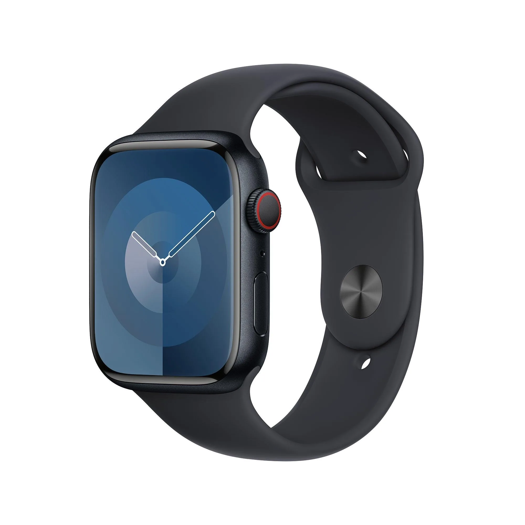 Apple Watch Series 9 Gps + Cell 45Mm Midnight Alum Case W/ Midnight M/L Sport Band
