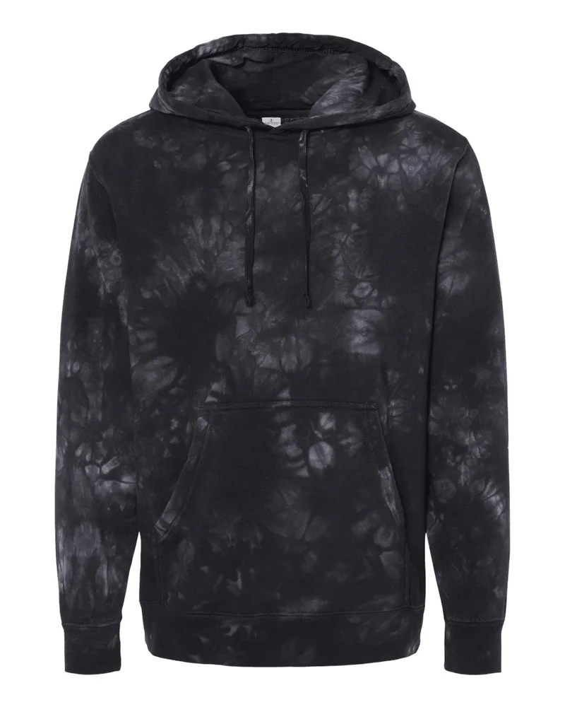 Independent Trading Co® Unisex Midweight Tie-Dyed Hooded Sweatshirt view 3
