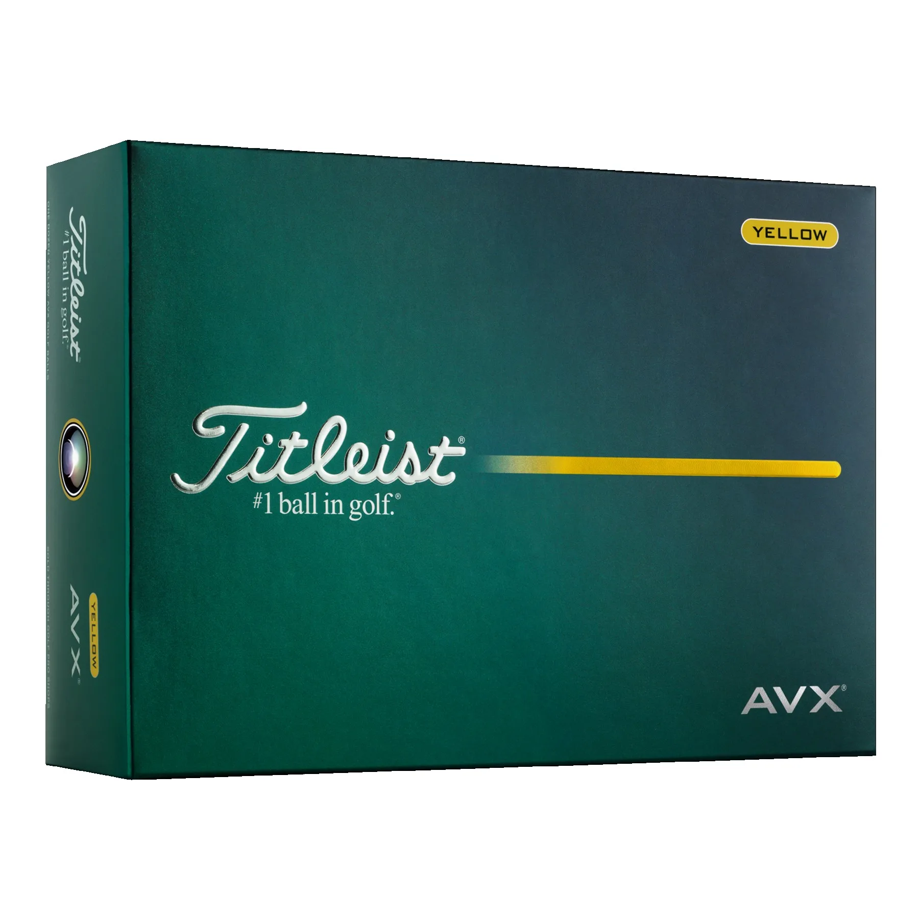 Titleist AVX Golf Balls - Yellow