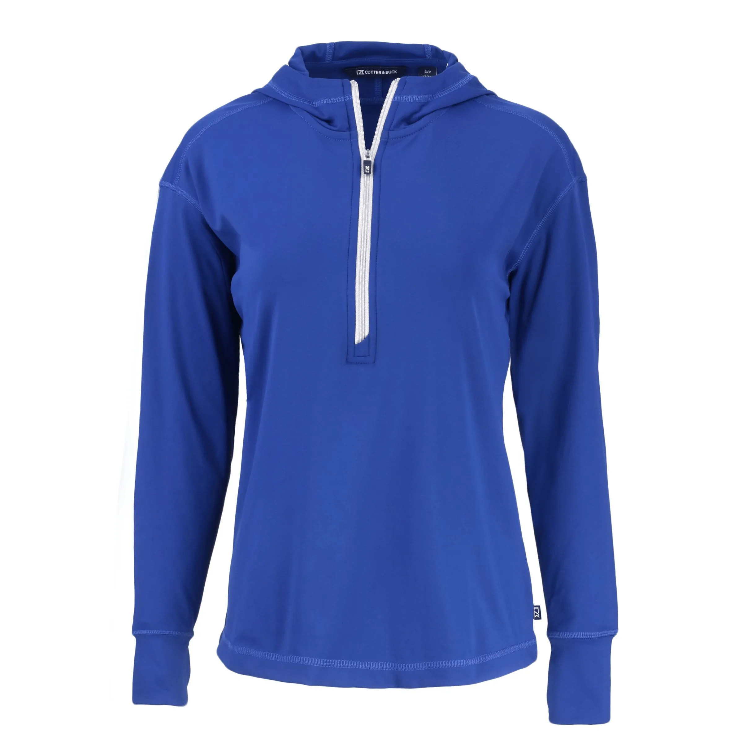 Cutter & Buck Daybreak Eco Recycled Womens Half Zip Hoodie view 6