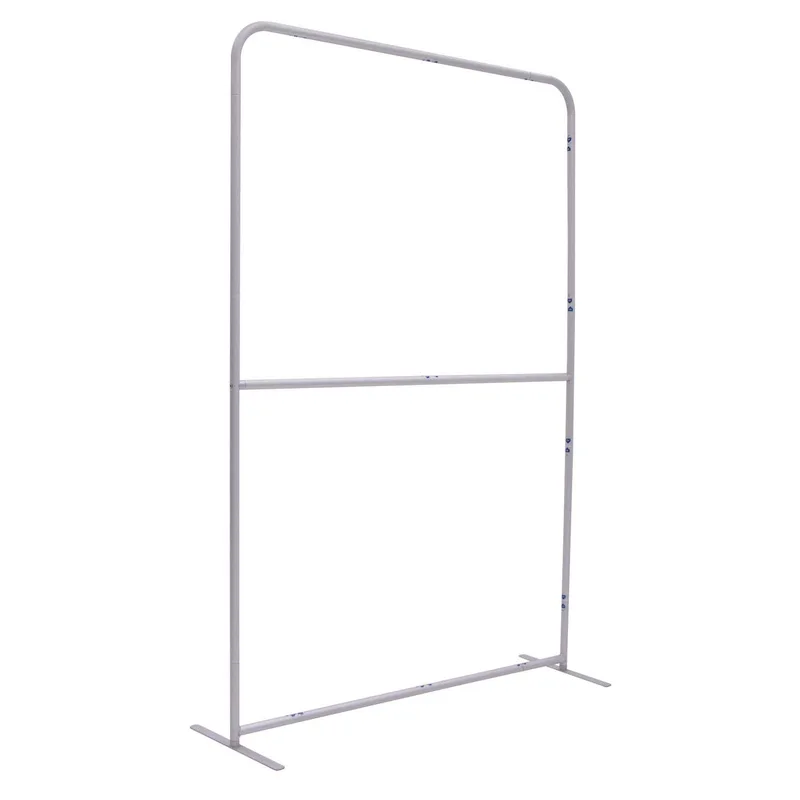 5'W x 90"H EuroFit Straight Wall Hardware
