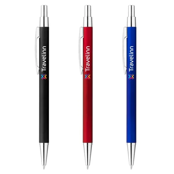Derby Soft Touch Slim Metal Pen view 2