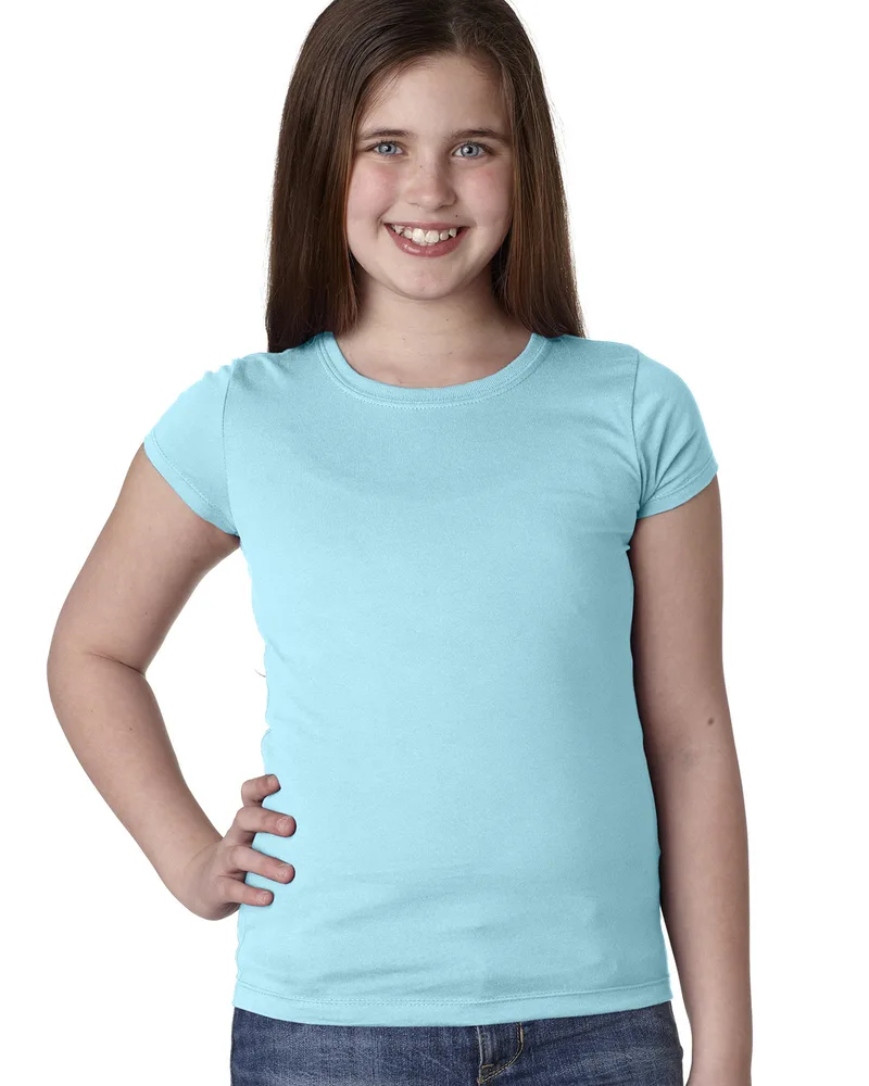 NEXT LEVEL APPAREL Youth Girls' Princess T-Shirt view 2