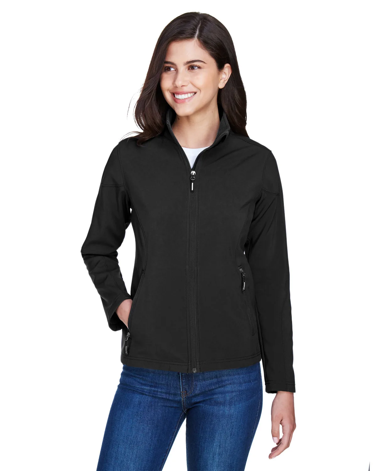 CORE365™ Women's Cruise Two-Layer Fleece Bonded Soft Shell Jacket