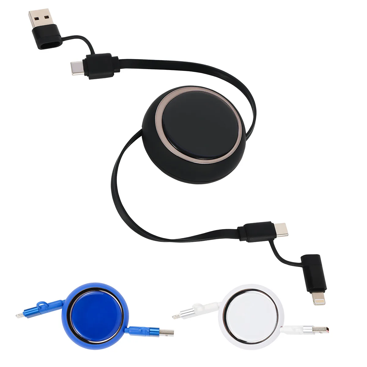 Mach 4-in-1 100W PD 39" Retractable Charging Cable view 2
