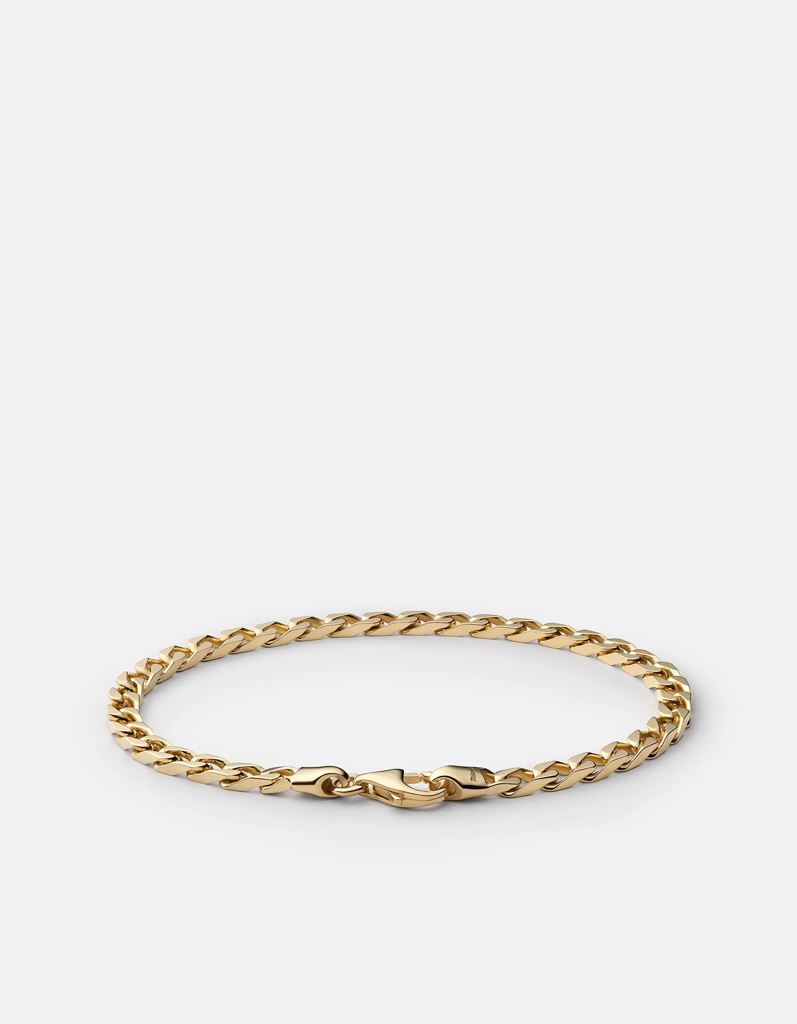 Miansai 4Mm Cuban Chain Bracelet Men'S