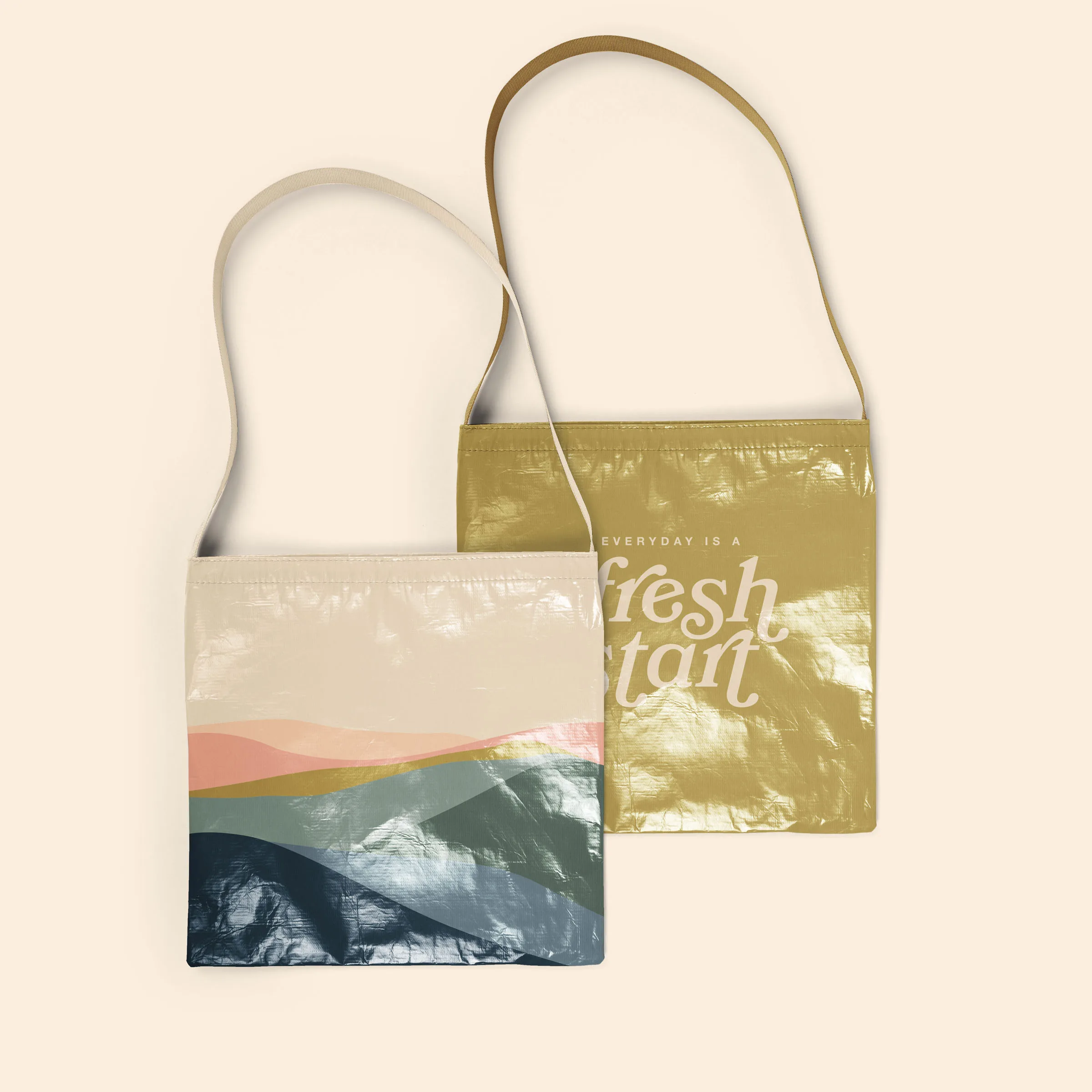 Sunshine Tote - Laminated Non-Woven Rpet view 2