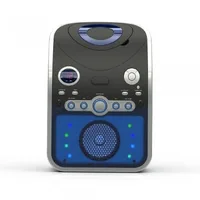 SuperSonic Portable Bluetooth CD Player w/ Karaoke System