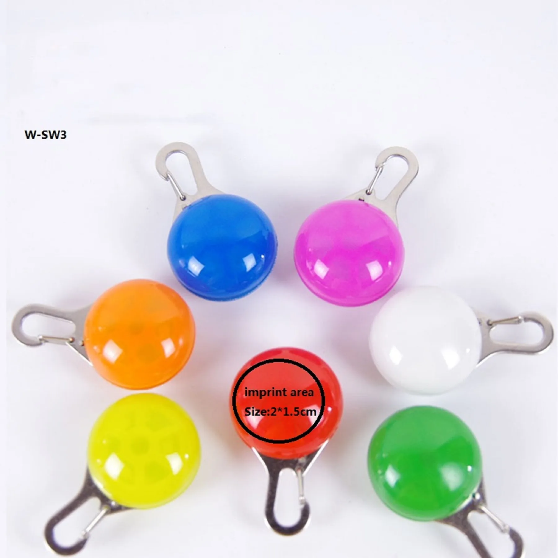 LED Pet Safety Warning Light w/Clip On