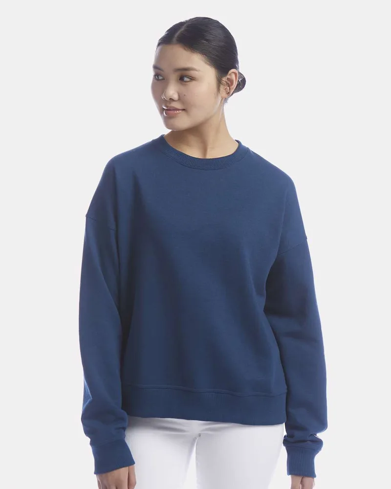 Champion® Powerblend® Crewneck Sweatshirt view 2