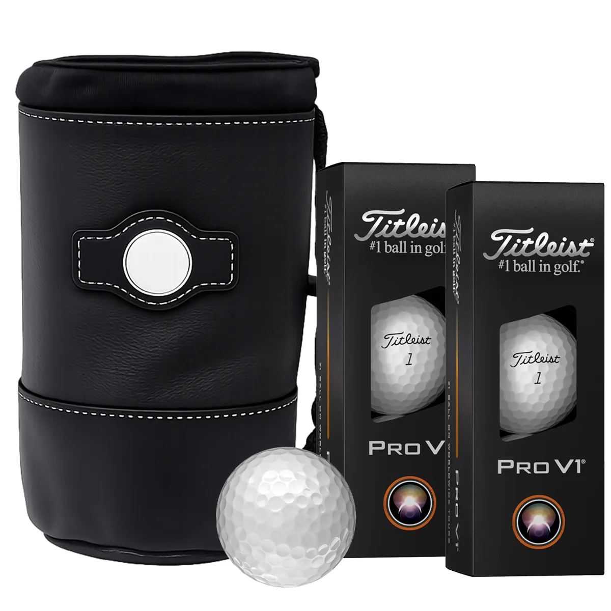Titleist Pro V1 Six Ball Shag Bag view 2