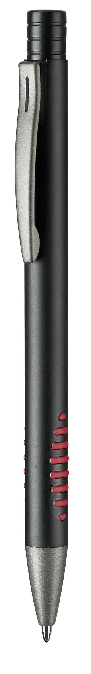Black Barrel W/Red Blank Side View