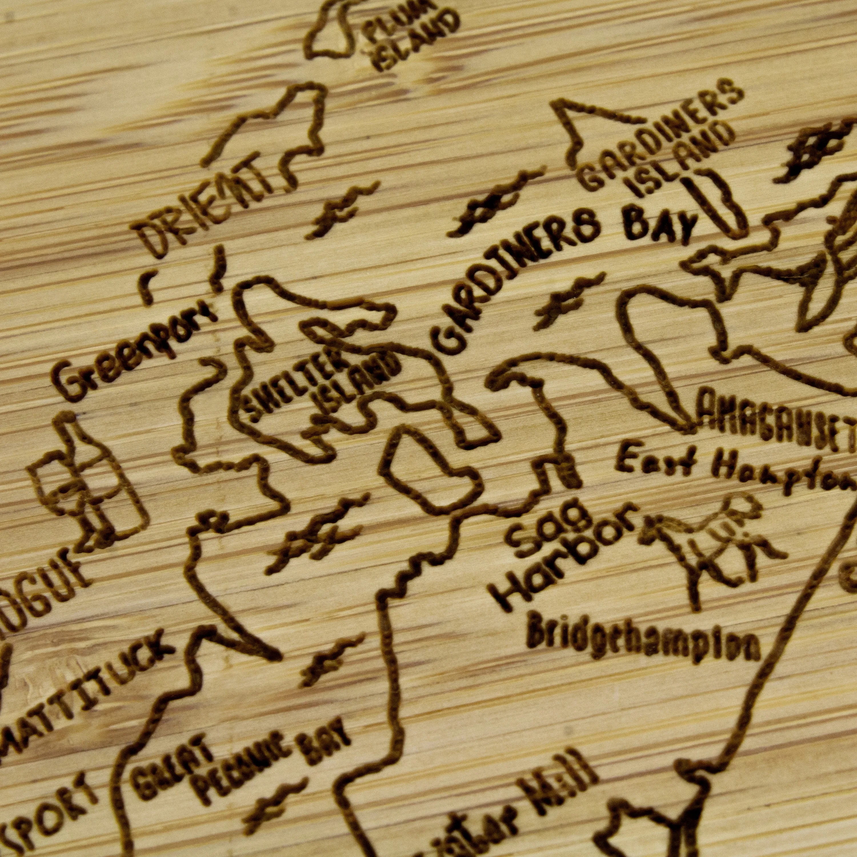 Long Island Puzzle Coaster Set view 4