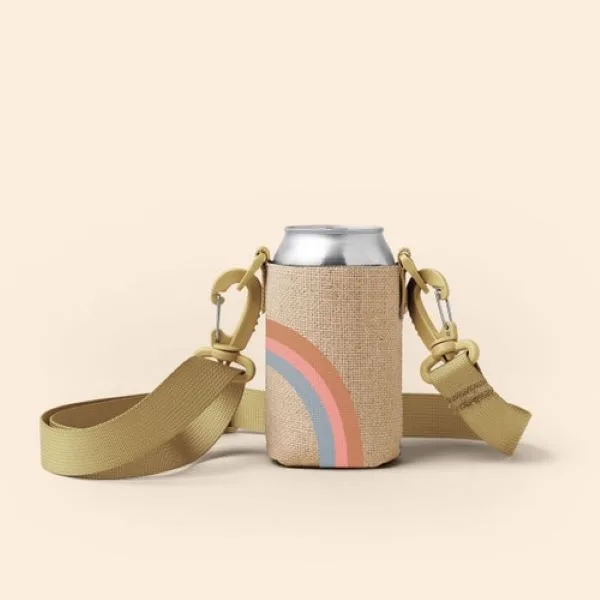 Hang Cool Burlap Can Holder