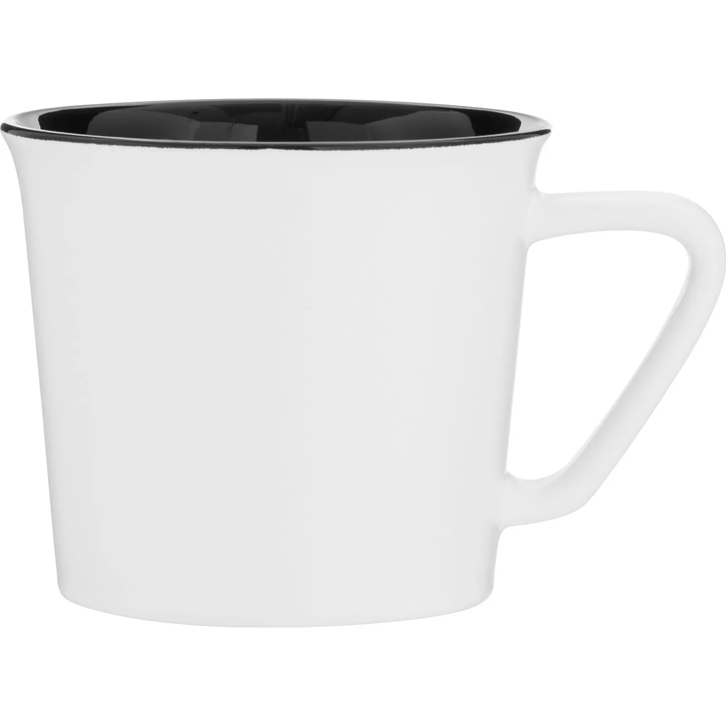 11 oz Cavetto Ceramic Mug (Black) view 2
