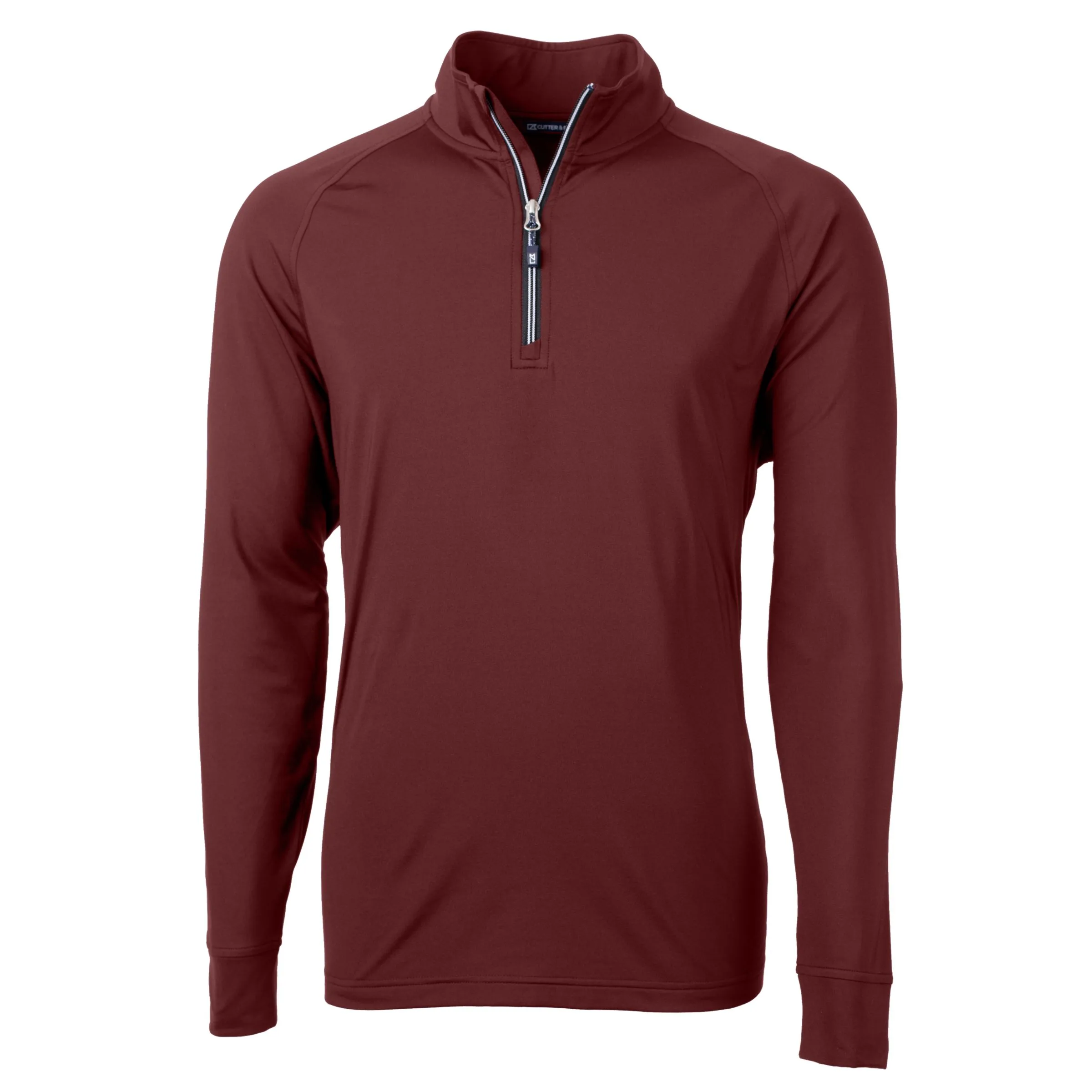 Cutter & Buck Adapt Eco Knit Stretch Recycled Mens Quarter Zip Pullover view 3