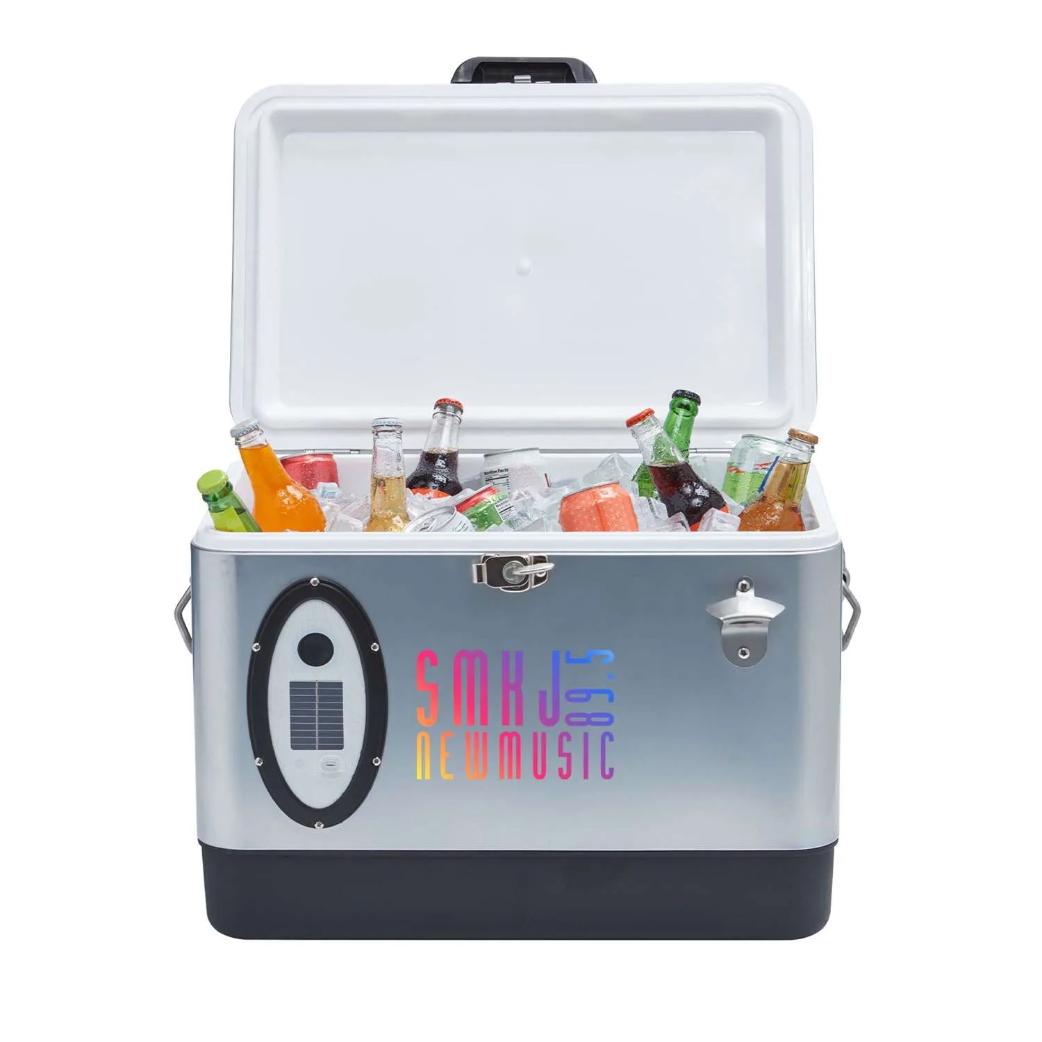 Sasquatch 54QT Bluetooth Music Cooler, Front Imprint view 4