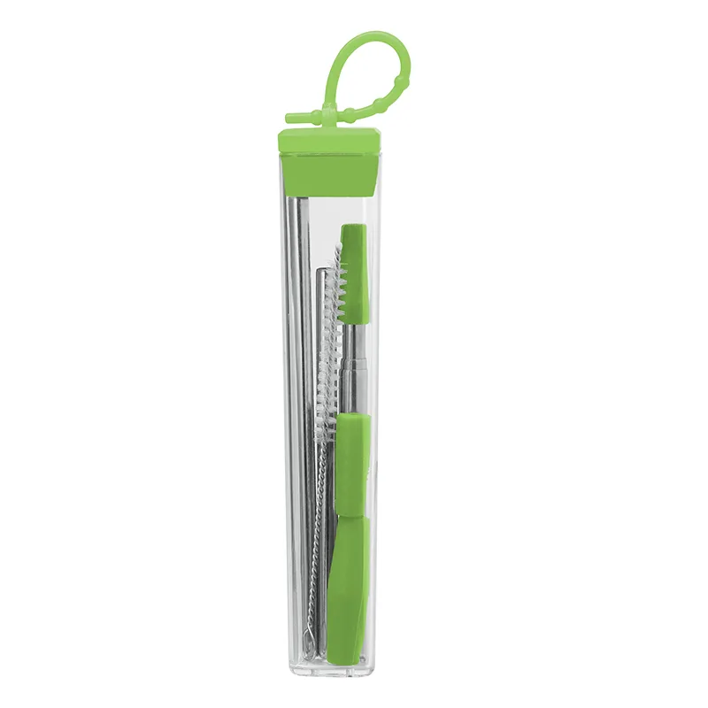 Cosmopolitan 7-Piece, 2-Straw Stainless Steel Set view 2
