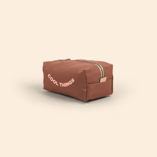 Rust Red Logo Side View