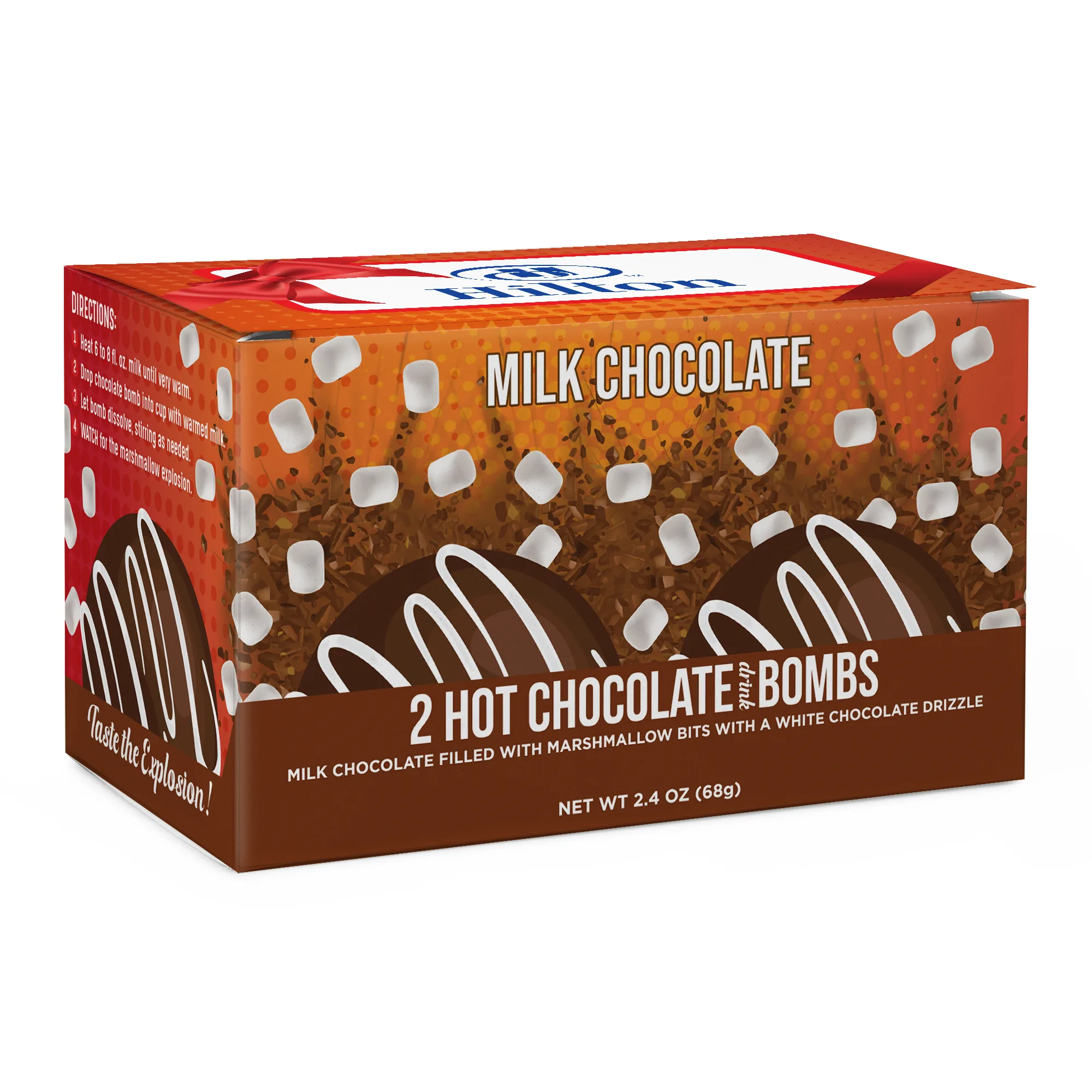 Set of Hot Chocolate Bombs in Full Color Gift Box view 4