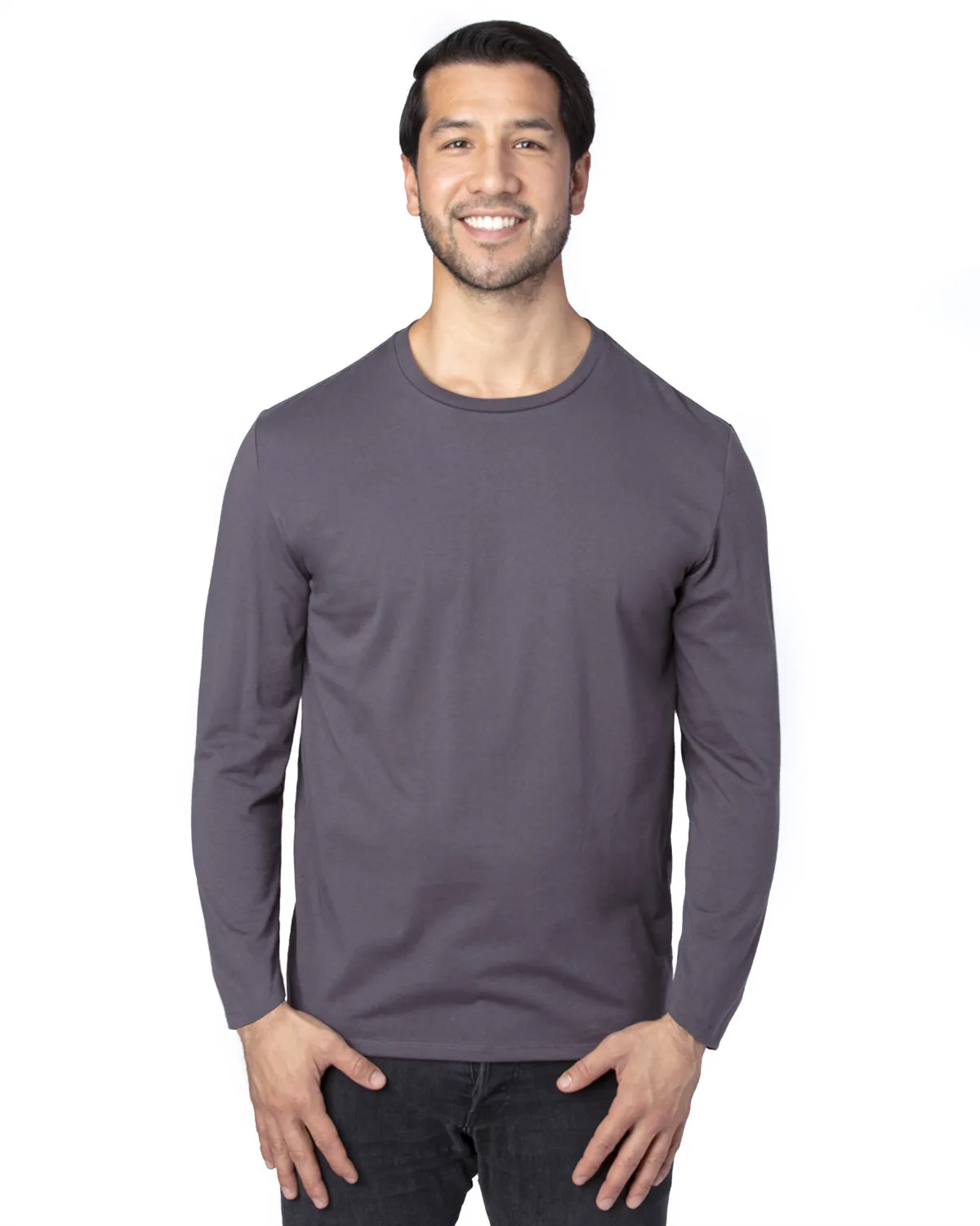 THREADFAST Unisex Ultimate CVC Long-Sleeve T-Shirt view 5