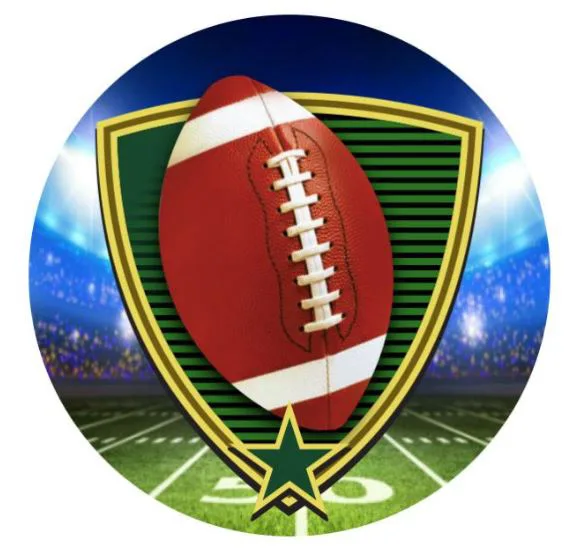 Football Texture Tone® Label