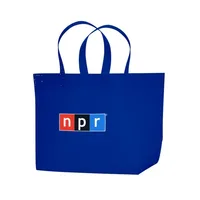 Non-Woven Grocery Shopper Tote Bag — Black