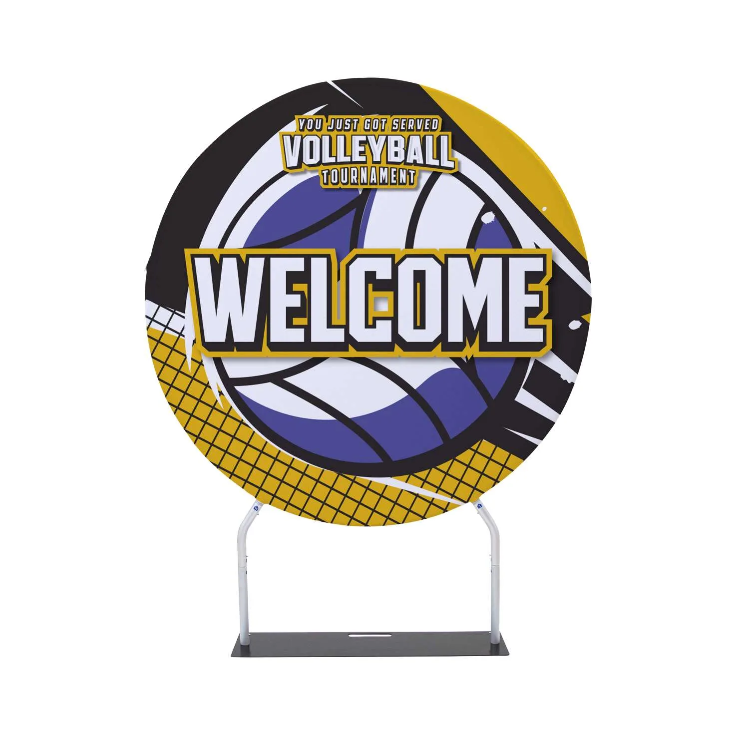 60" EuroFit Round Banner Display Kit view 2