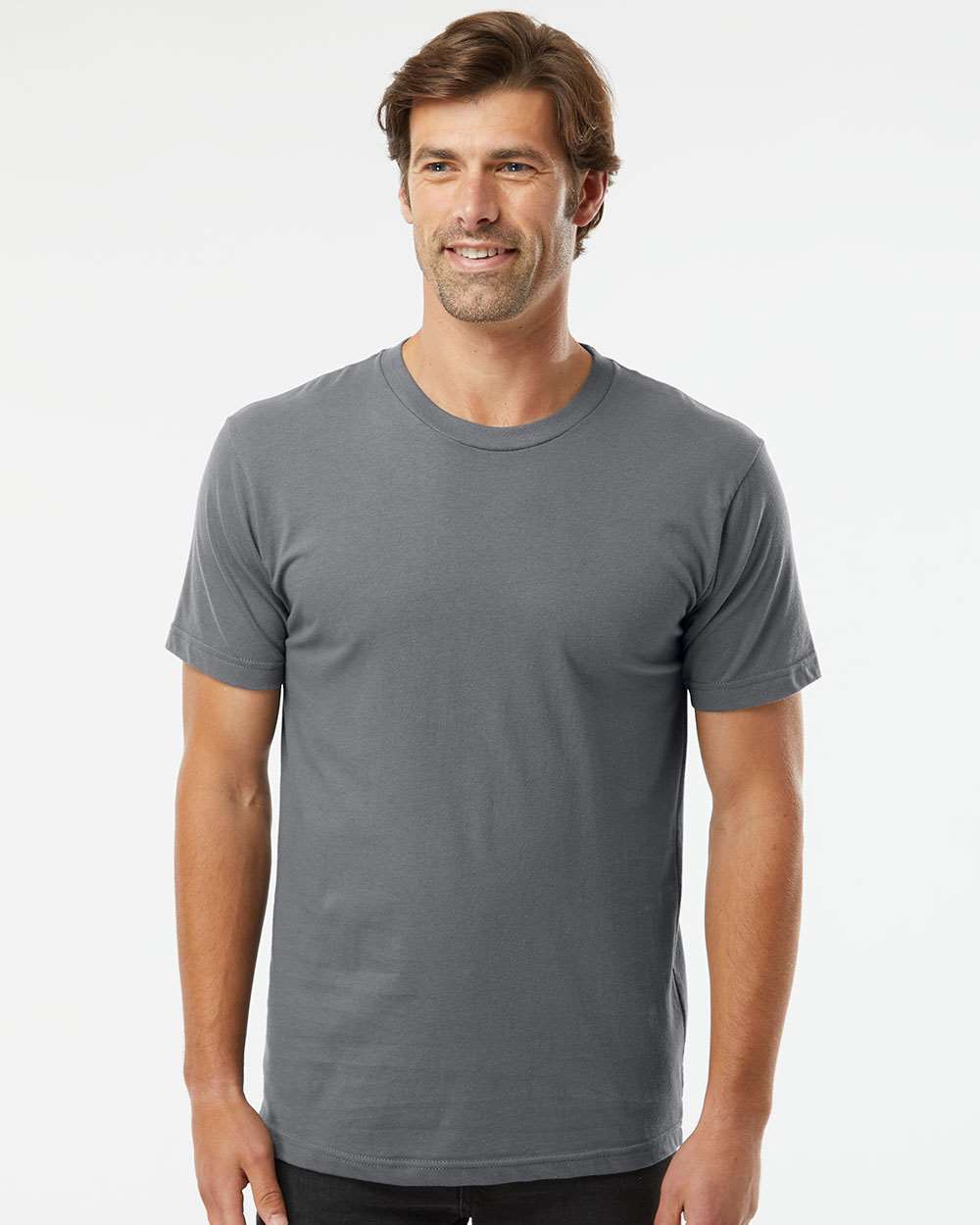 American Apparel® Fine Jersey Tee view 3