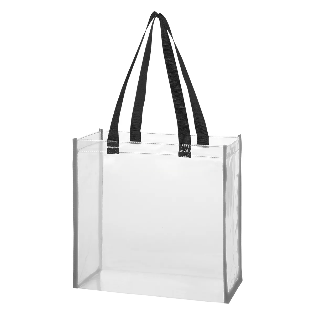 Reflective Shopper Clear Eva Reflective Tote Bag view 3