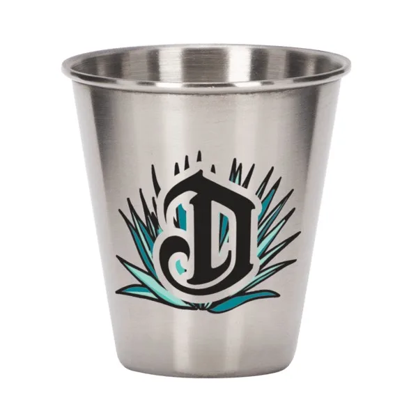 Pound One 2.5 oz Metal Shot Glass view 4