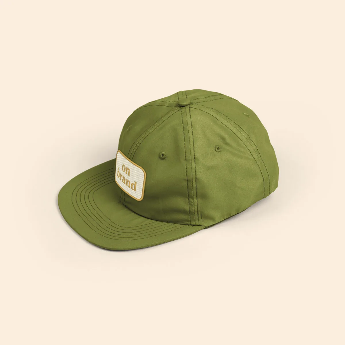 Light Olive Green Left Angle