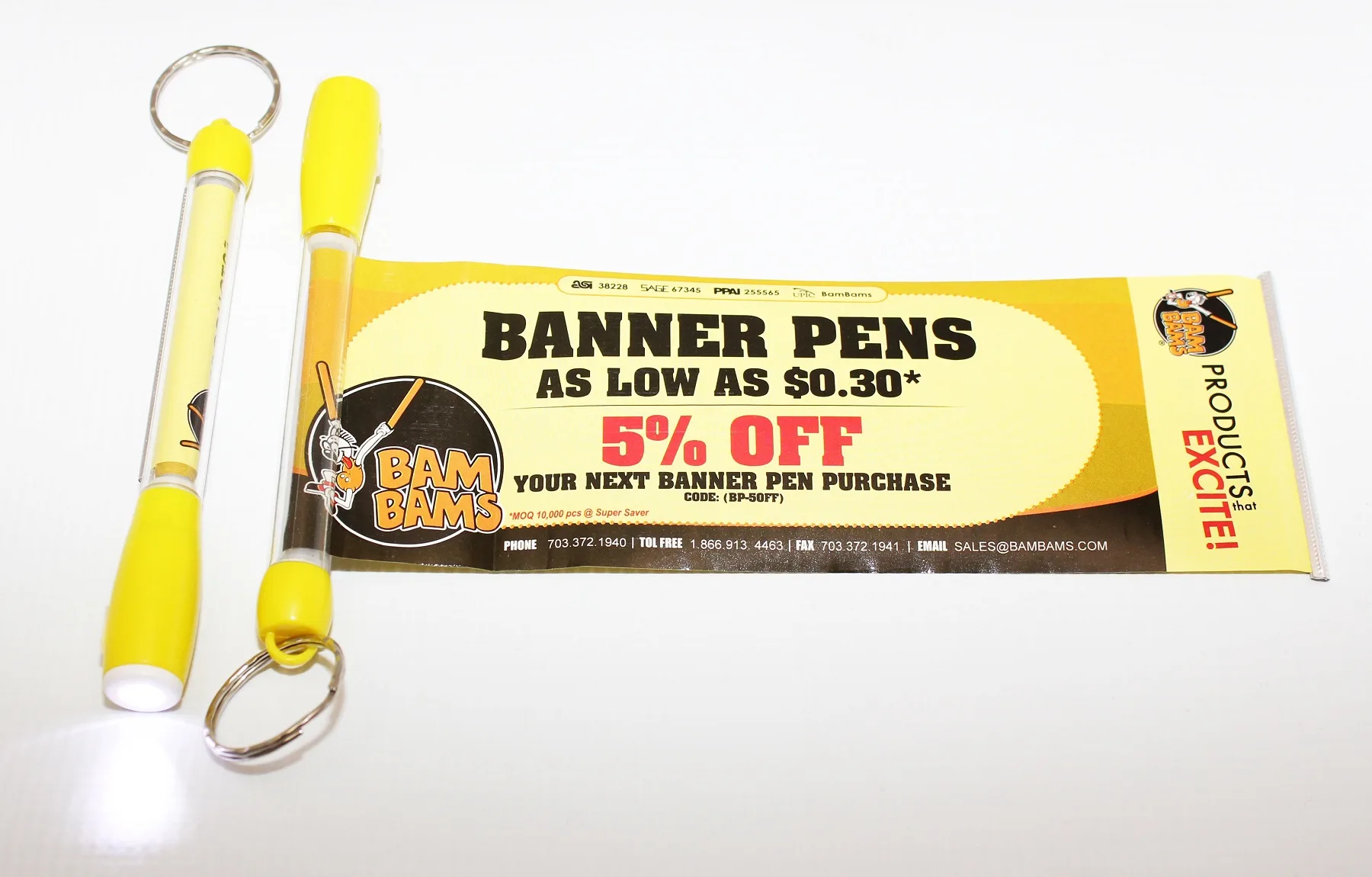 Banner Keychain Torch view 2