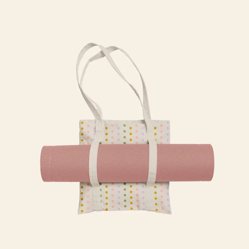 Main Squeeze Yoga Tote - Natural Canvas view 2