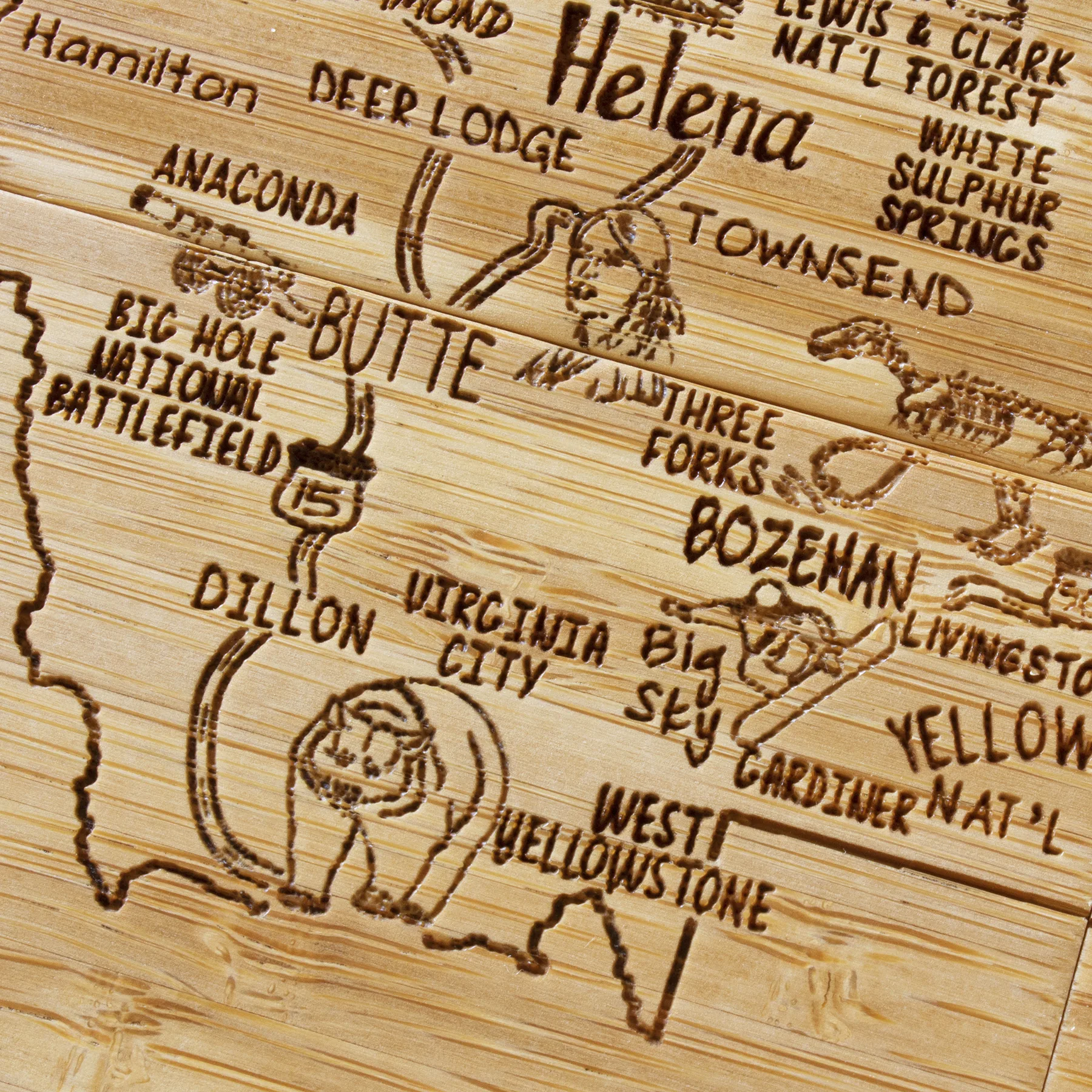 Montana Puzzle Coaster Set view 4