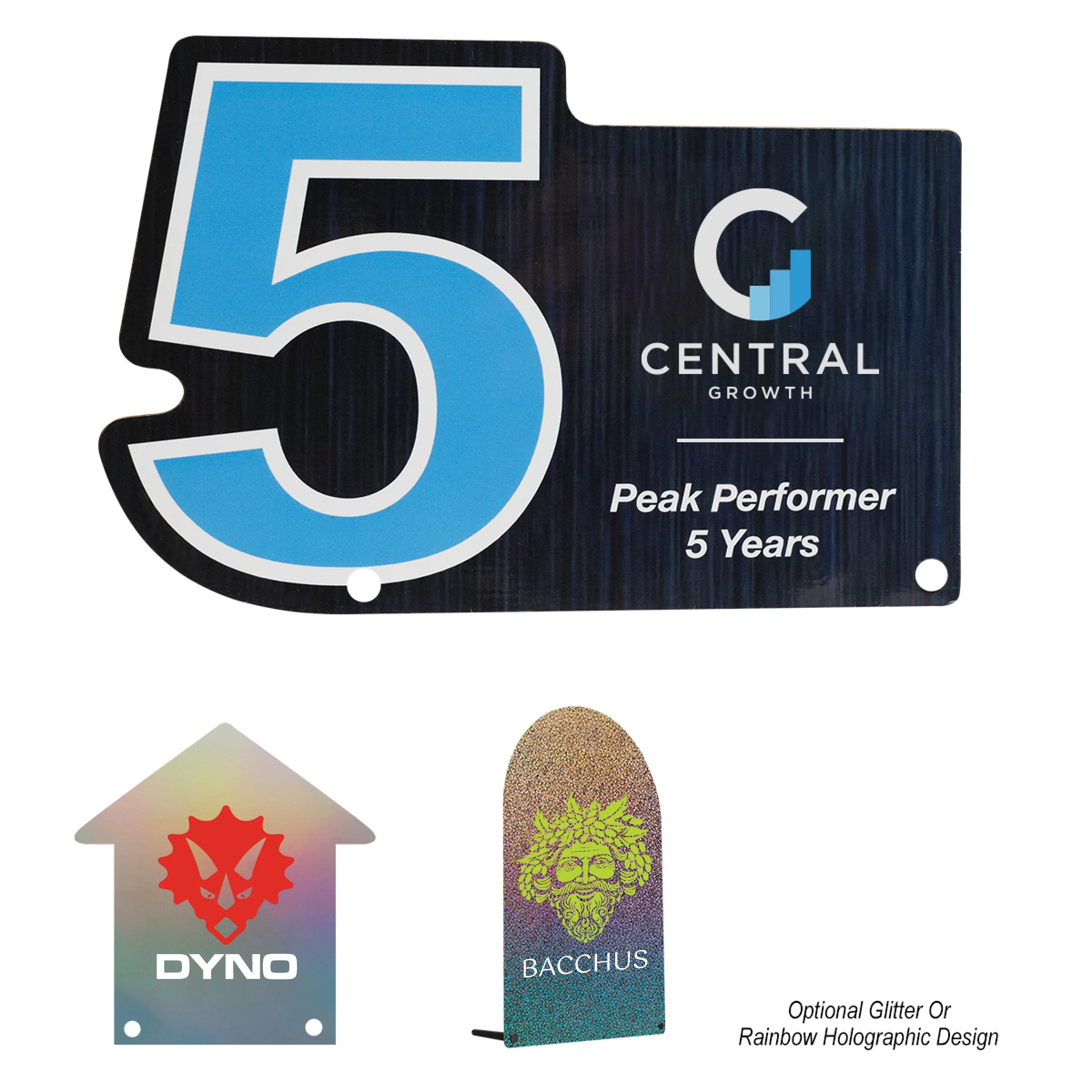 Acrylic Award - Custom Shape 10" view 2