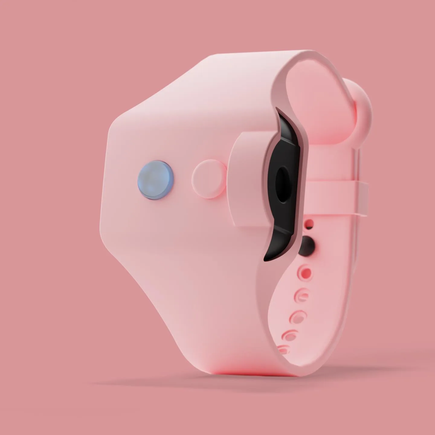 Intelligent Galaxy Spray Care Sanitizer Dispersing Wrist Attachment - Pink