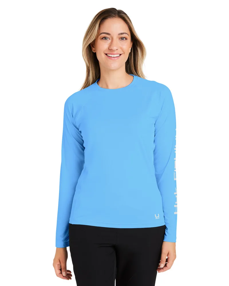 HUK® Ladies' Pursuit Long-Sleeve T-Shirt view 2