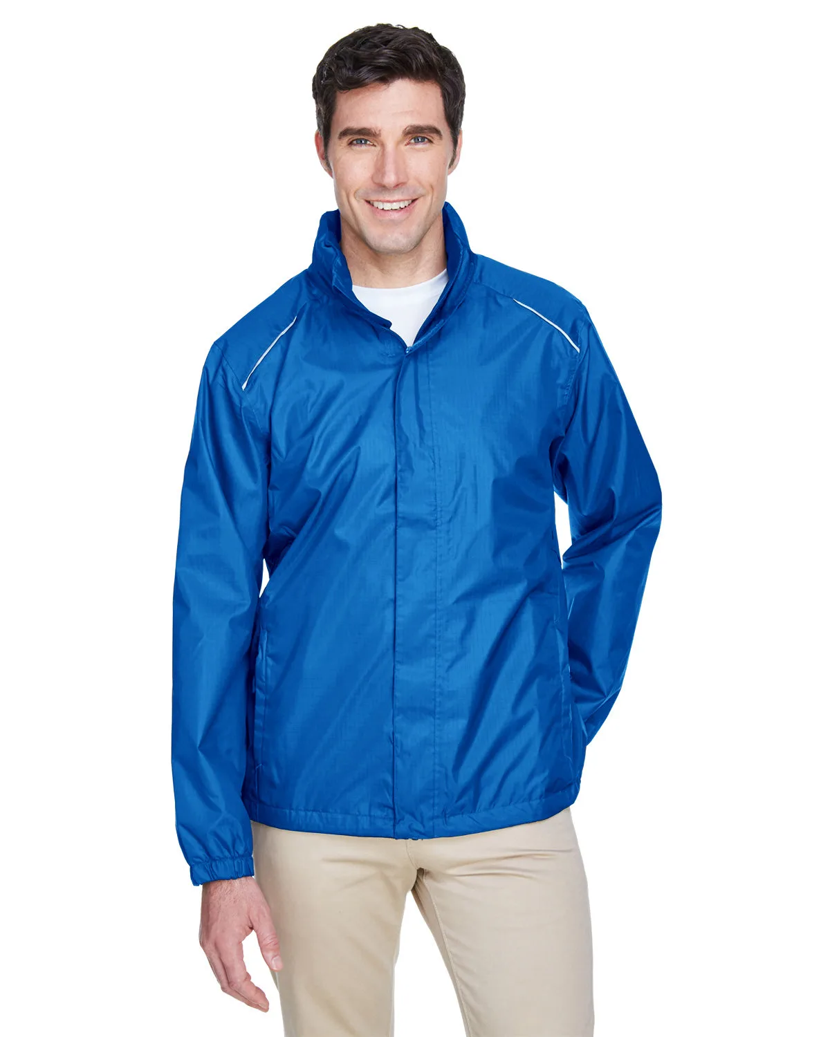 CORE 365 Men's Climate Seam-Sealed Lightweight Variegated Ripstop Jacket view 4