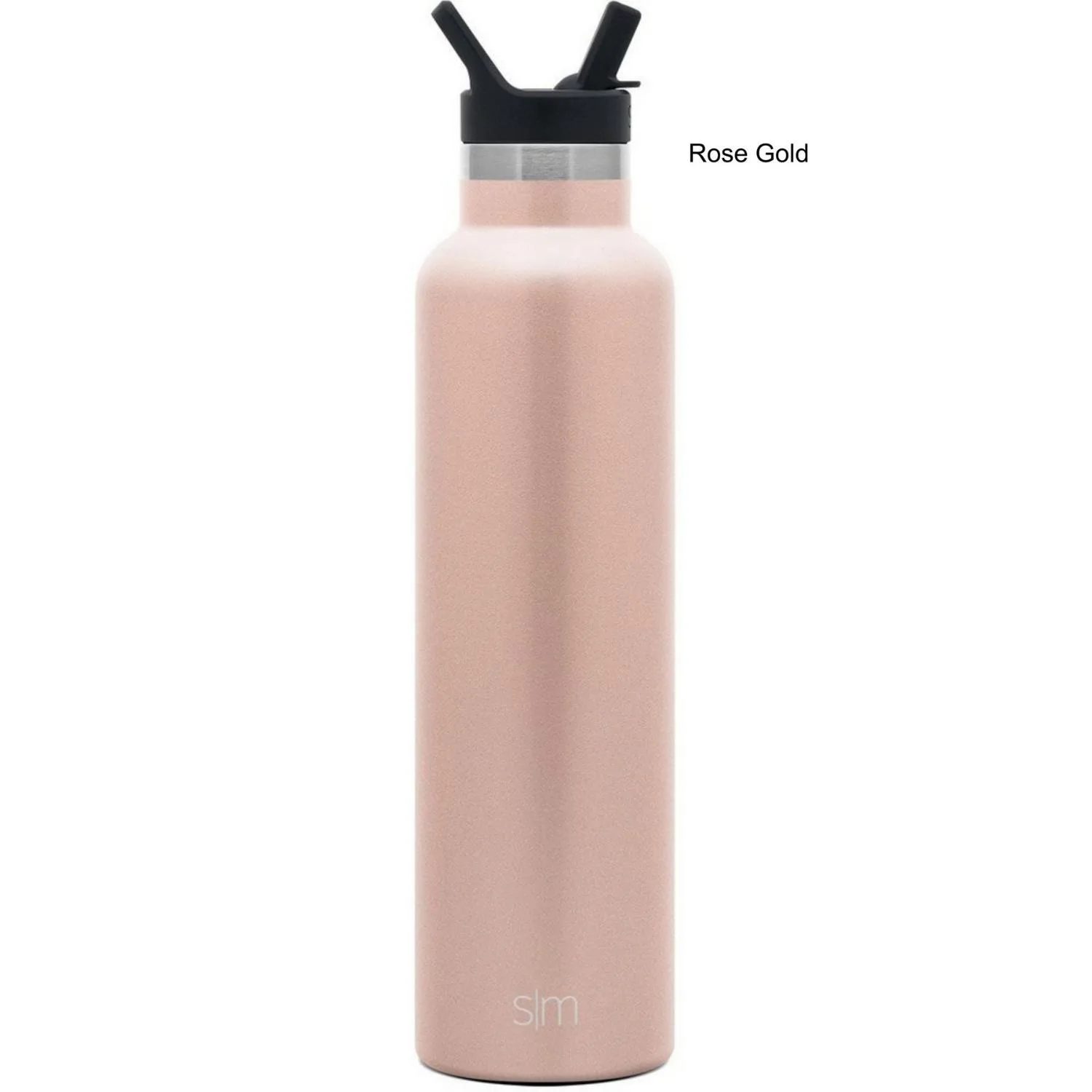 24 oz Simple Modern® Stainless Steel Insulated Ascent Water Bottle w/ Straw Lid view 4