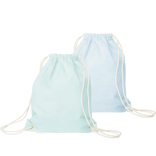 Continued Piggy Back Colored Canvas/Denim Bag view 2