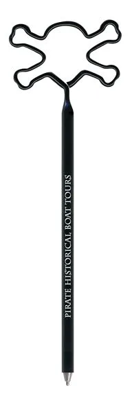 Skull and Crossbones Inkbend Standard, Bent Pen
