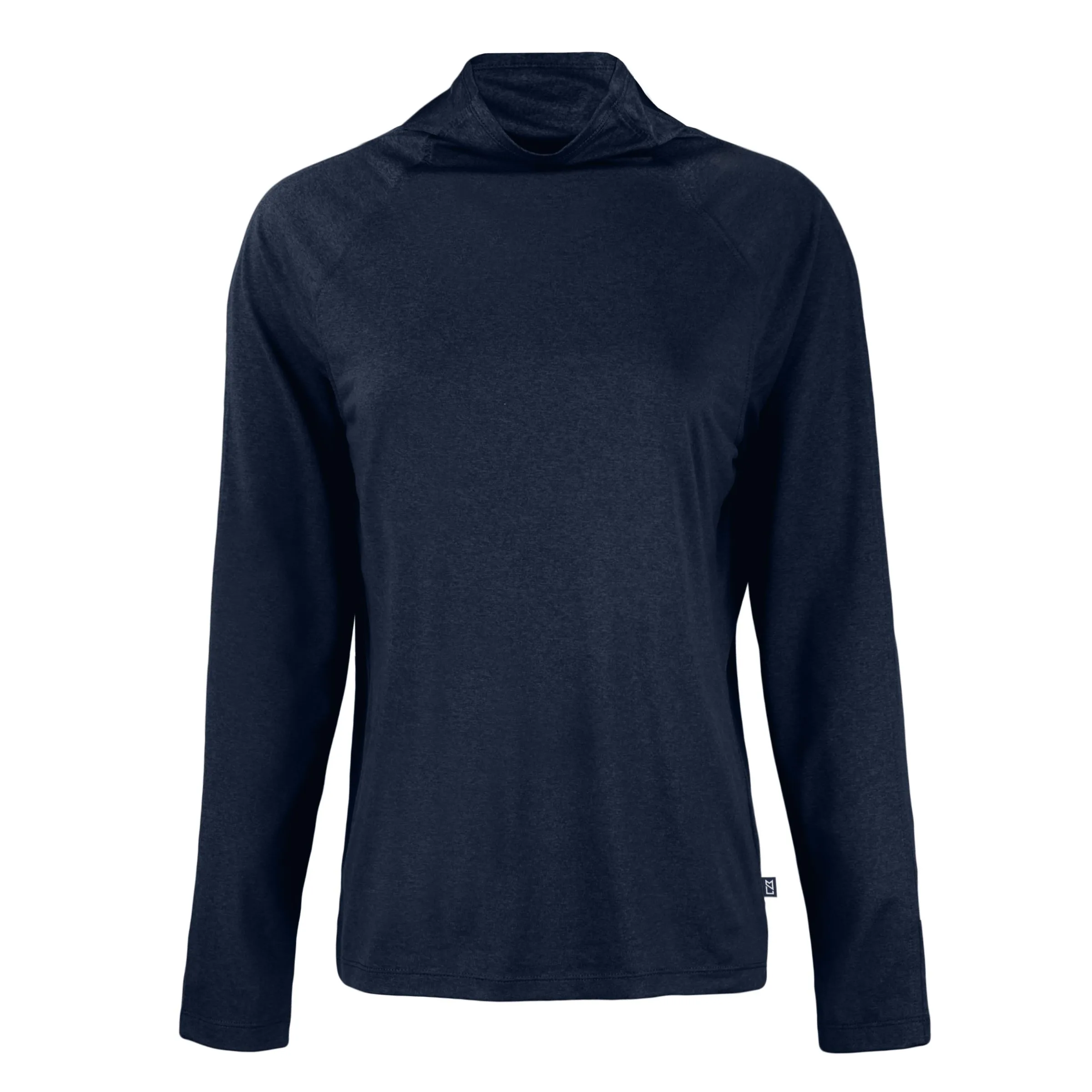 Cutter & Buck Coastline Epic Comfort Eco Recycled Womens Funnel Neck view 2